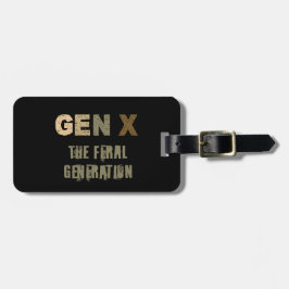 Gen X - Feral Generation Bagagebricka