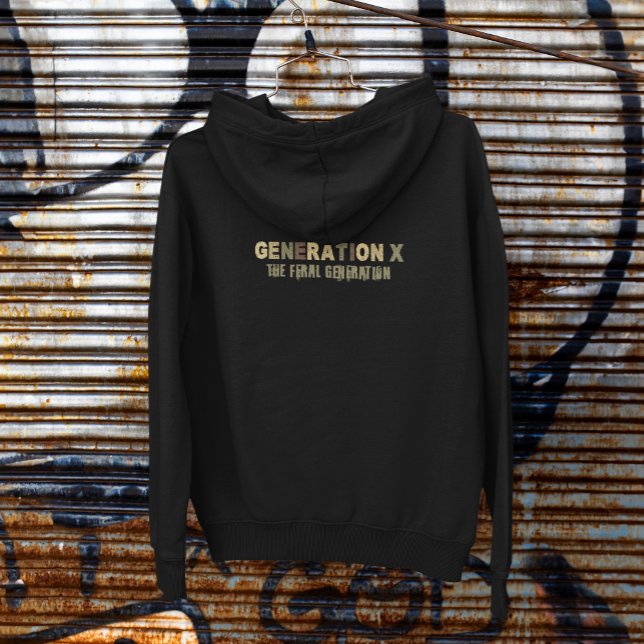 Gen X - Feral Generation Hoodie (Skapare uppladdad)