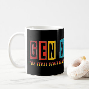 Gen X Feral Generation Kaffemugg