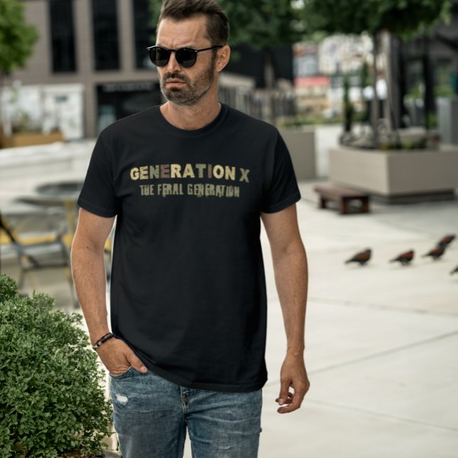 Gen X - Feral Generation T Shirt (Skapare uppladdad)