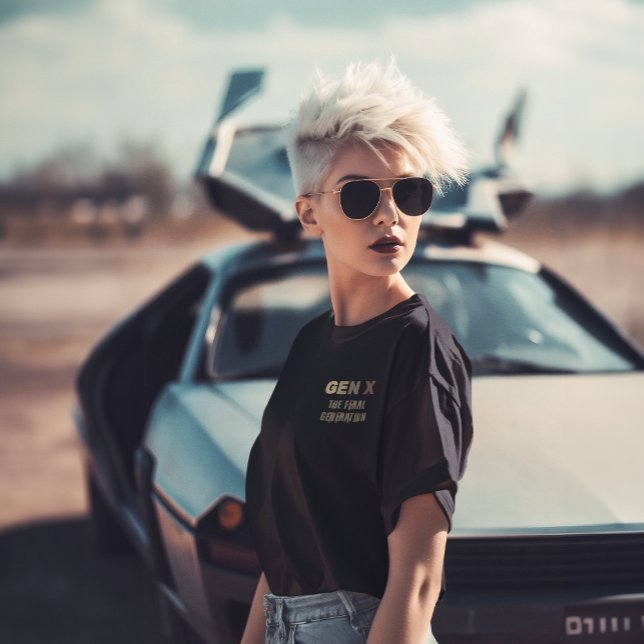 Gen X - Feral Generation T Shirt (The Feral Generation pocket tee. Made for the Gen Xer who will never be domesticated. Just let us be)