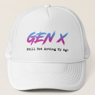 Gen X - fortfarande inte agerar i min ålder Keps