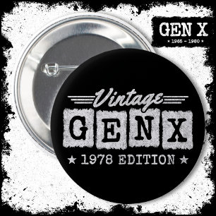 Gen X Generation Gen Xer Born 1978 Gen X Birthday Knapp