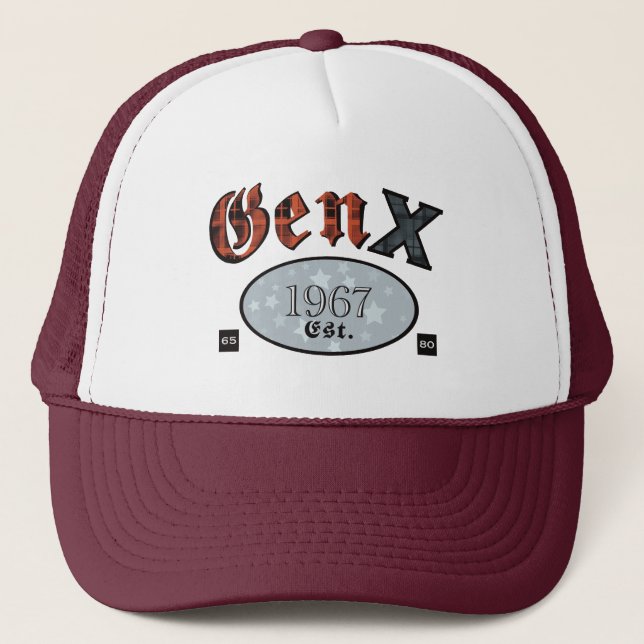 Gen X (Generation X år 1967) Keps (Framsida)