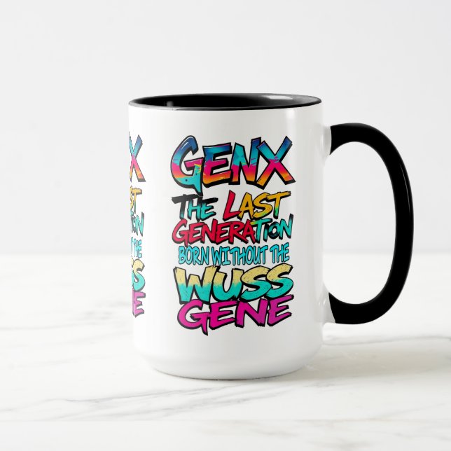 Gen X-humor  Mugg (Höger)