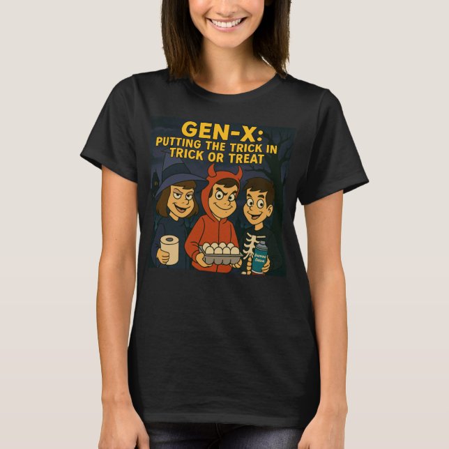 Gen-X Kids: Mäster för MisChief T Shirt (Framsida)