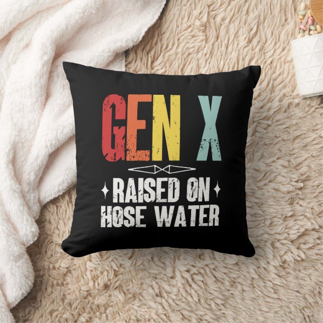 Gen X på Vatten, Generation X Retro Kudde (Filt)