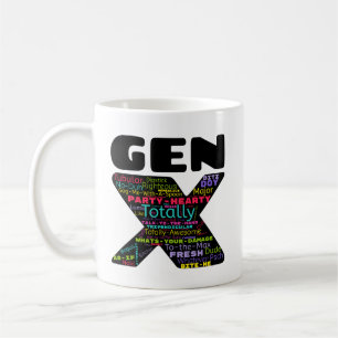 Gen X Phrases Mugg