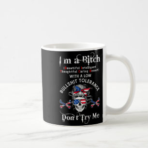Gen X skelett Jag är ett vackert intelligent skele Kaffemugg