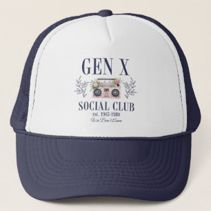 Gen X Social Klubb Trendig Keps