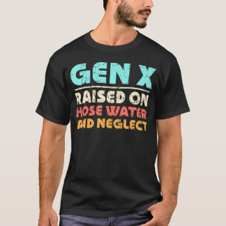 Gen X som tagits upp på Vatten och negligera T Shirt