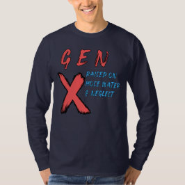 Gen X som tagits upp på Vatten och negligera T Shirt