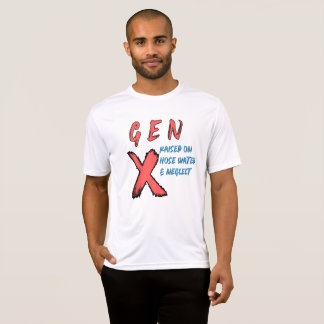 Gen X som tagits upp på Vatten och negligera T Shirt