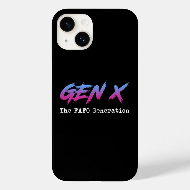 Gen X - The FAFO Generation (Baksida)