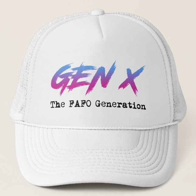 Gen X - The FAFO Generation Keps (Framsida)