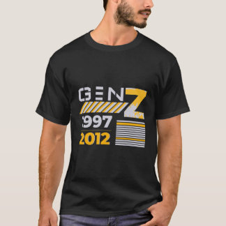 Gen Z 1997 2012 Grafisk T-Shirt Design