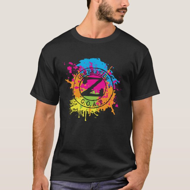 Gen Z Generation Z Tees T Shirt (Framsida)