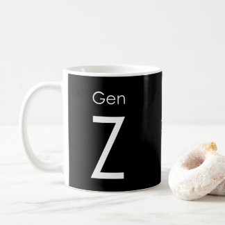 Gen Z mugg kopp, svart av Foton Art