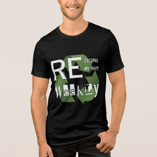 Gen Z Recycling Hope Weekly Funny Eco T Shirt