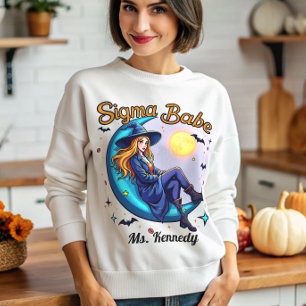 Gen Z Sigma Witch Funny Sigma Babe Halloween Gen Z T Shirt