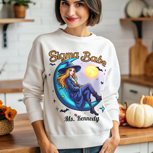 Gen Z Sigma Witch Funny Sigma Babe Halloween Gen Z T Shirt (Skapare uppladdad)