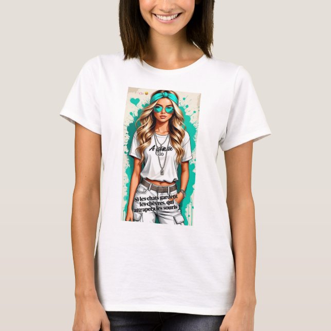 gen z-stil  t shirt (Framsida)