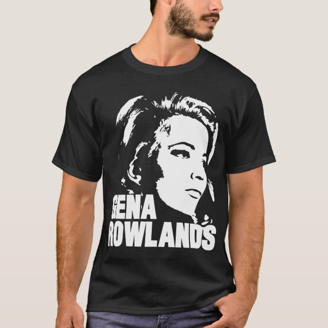 Gena Rowlands skådespelerska T Shirt (Framsida)