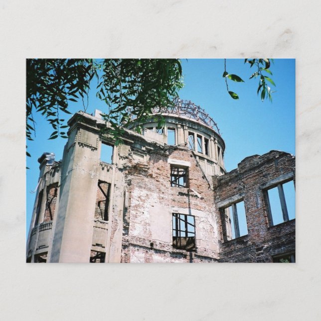 Genbaku Dome för fred i Hiroshima Vykort (Framsida)