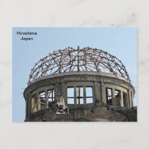 Genbaku Dome, Hiroshima Peace Memorial Park, Japan Vykort