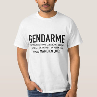 GENDARME DEFINITION - EXCLUSIF LIMITÉE gendarme mo T Shirt