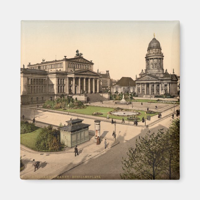 Gendarmenmarkt, Berlin, Tyskland Magnet (Framsidan)