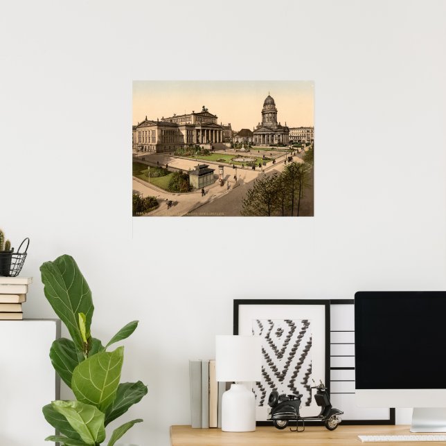 Gendarmenmarkt, Berlin, Tyskland Poster (Hemmakontoret)