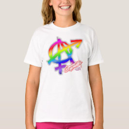 Gender Anarchy (framskrift) - Regnbågsskjorta T Shirt