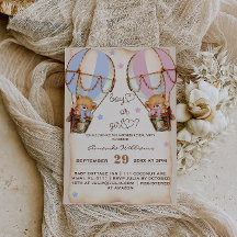 Gender av Rustic Boy eller rosa Blue björn