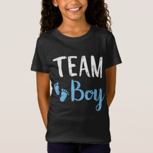 Gender avslöjar att grupppojken matchar familjen b t shirt