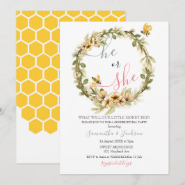 Gender avslöjar att han eller hon har inbjudits inbjudningar