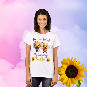 Gender avslöjar att han eller hon Mammor till Bee T Shirt