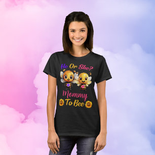 Gender avslöjar att han eller hon Mammor till Bee T Shirt