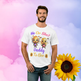 Gender avslöjar att han eller hon pappa är Unisex  T Shirt