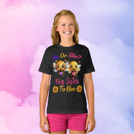 Gender avslöjar att hon har stor syster till Bee G T Shirt