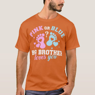 Gender avslöjar broder t shirt