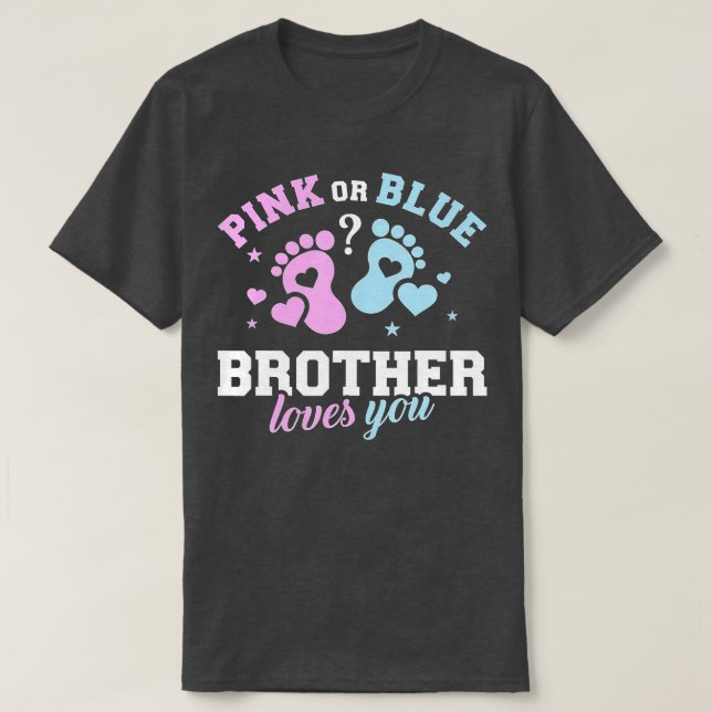 Gender avslöjar broder t shirt (Design framsida)