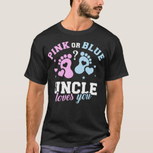 Gender avslöjar farbror Pullover T Shirt