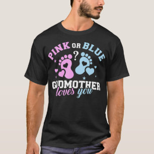 Gender avslöjar gudmor t shirt