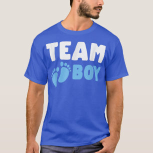 Gender avslöjar party team pojke Baby Announcement T Shirt