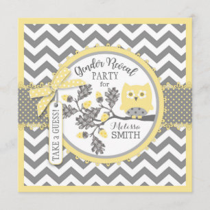 Gender avslöjer partyet för baby shower för inbjudningar