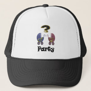 Gender avslöjer partyet keps