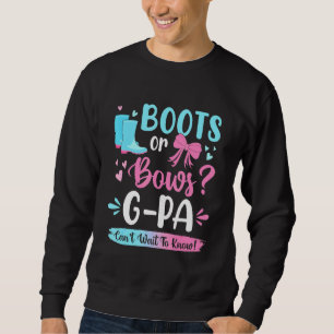 Gender: Boot eller Bows G Pa Matching Baby Par Lång Ärmad Tröja