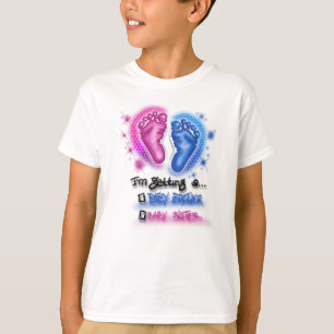 Gender Disaster-syskon babydusch T-Shirt