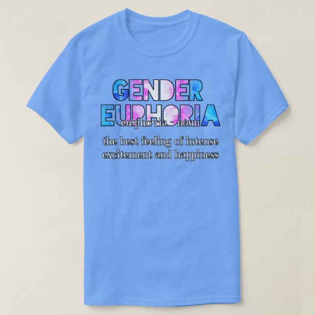 Gender Euphoria T Shirt (Design framsida)